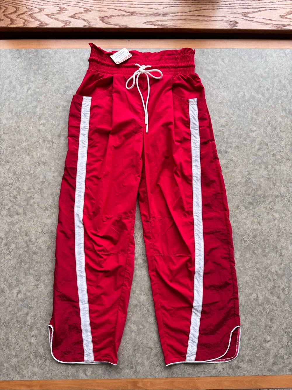 NWT Free People FP Movement Champ Is Here Pants - winterberry red - S, M